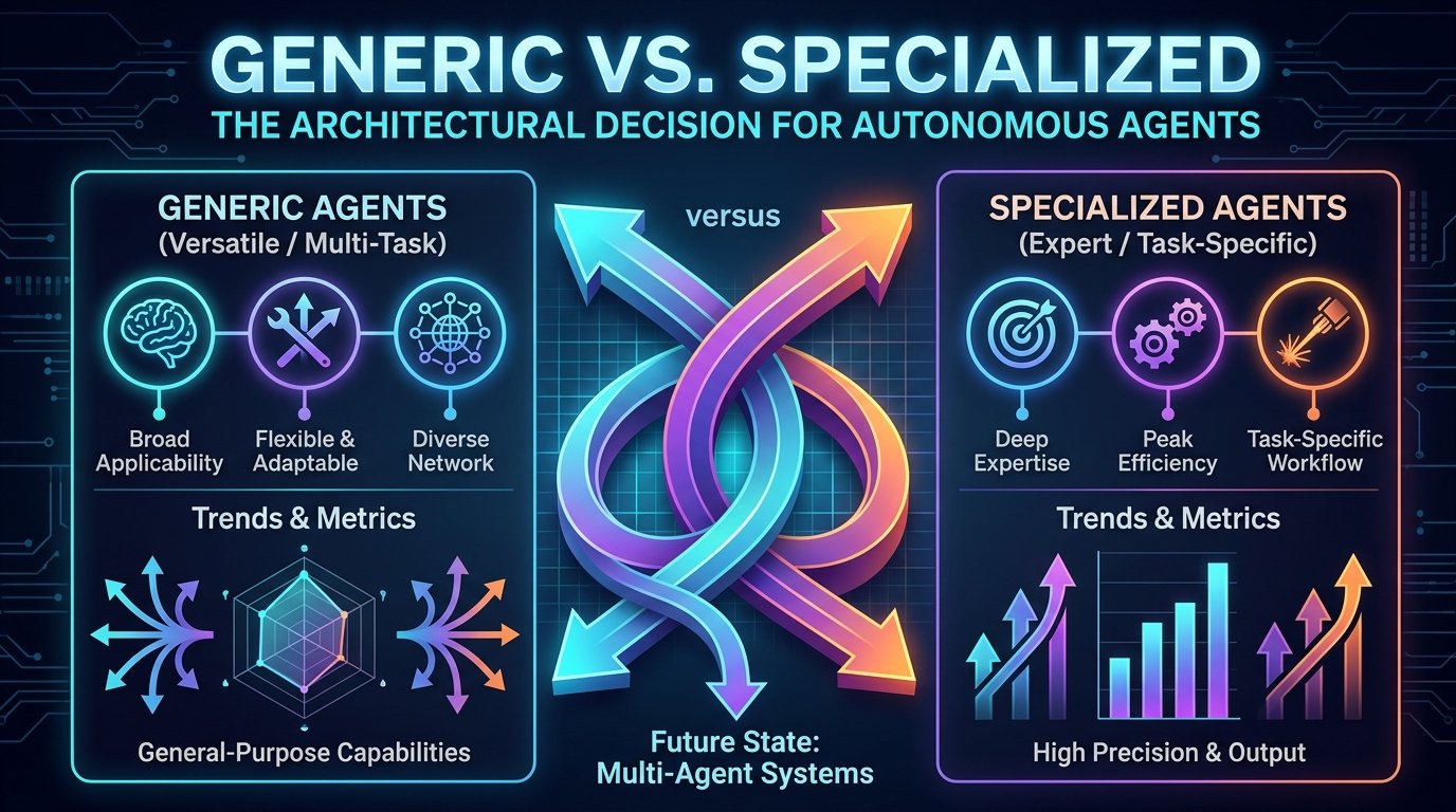 Generic vs. Specialized: The Architectural Decision for Autonomous Agents